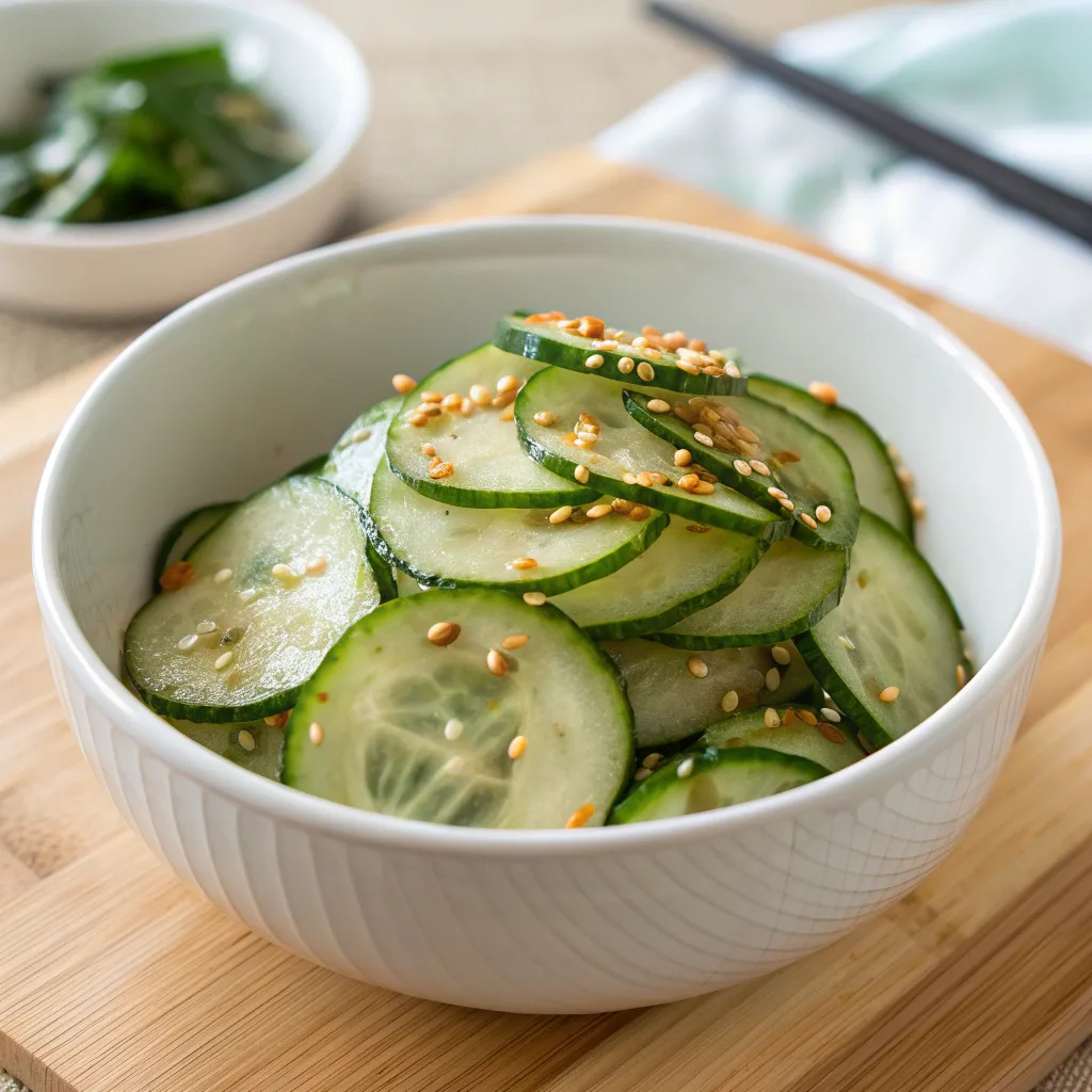 Easy Sunomono: Simple Asian Cucumber Salad Recipe